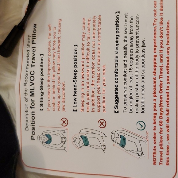 MLVOC Travel Pillow - grey - Picture 13 of 13